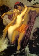 Lord Frederic Leighton The Fisherman and the Siren china oil painting reproduction